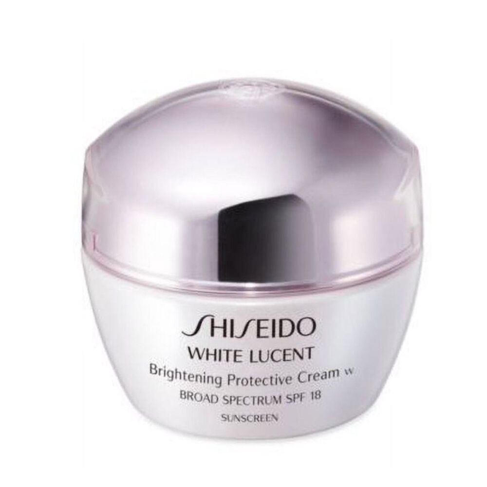 Shiseido White Lucent Brightening W SPF 18 Protective Cream, 50ml New